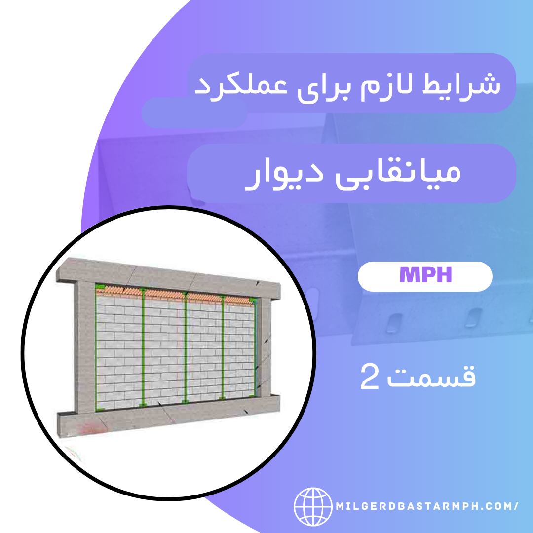 شرایط لازم برای عملکرد میانقابی دیوار قسمت2